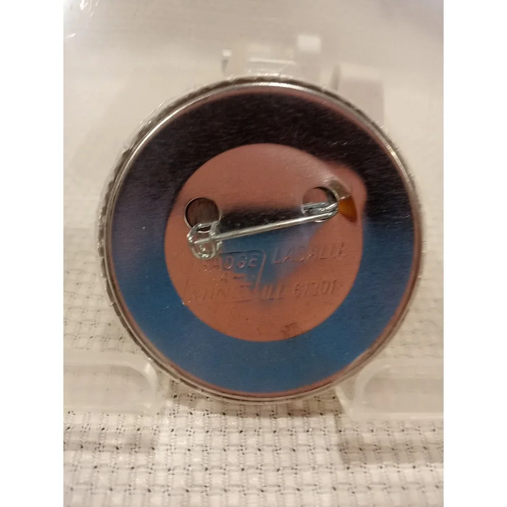 Vintage Erie Canal Museum Pinback Button Syracuse‎ New York Travel Badge Pin